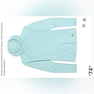 Outdoor Research Women's Echo Hoodie - Quick Drying Active
Hooded. Upf 15